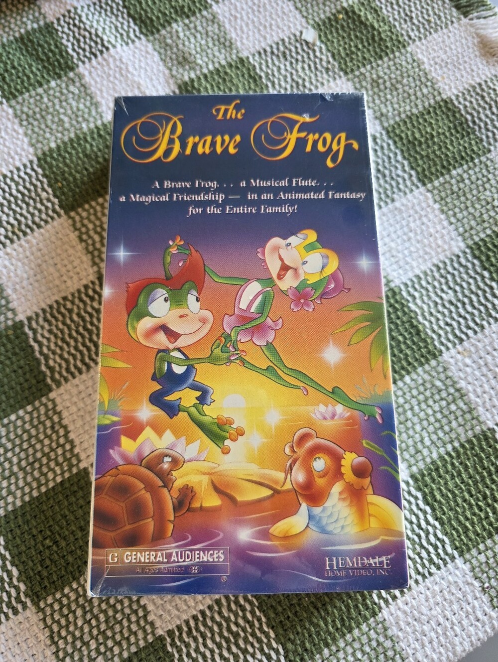 RARE The Brave Frog (VHS, 1995) Sealed brand new!